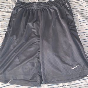 Nike Gray Basketball Shorts